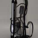 GooingTop LED Grow Light,6000K Full Spectrum Clip Plant Growing Lamp with White Red LEDs for Indoor Plants,5-Level Dimmable,Auto On Off Timing 4 8 12Hrs