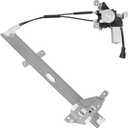 Front Passenger Side Power Window Regulator with Motor (2 Pins) Fit for 1997-2005 Buick Century 1997-2004 Regal Sedan, 1998-2002 Oldsmobile Intrigue, 741-638