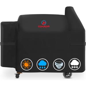 Comnova Grill Cover for Pit Boss Austin XL - 600D Wood Pellet Smoker Cover for Pitboss 1000 Series, Premium Pellet Cover for Pit Boss Austin XL 1000, Rancher XL 1000, 1100 Pro, 1150, and Z Grill 1000