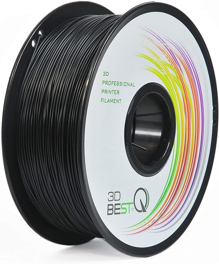 3D BEST-Q PCTG 1.75MM 3D Printer Filament, N.W. 1KG, Higher Hardness Than PetgWithstand 100C (Black)
