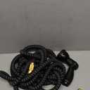50' Expanding Garden Hose w Brass Ends Adjustable Black/Blue Kink Free