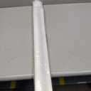 LazBlinds No Drill Zebra Blinds for Windows 35" W x 48" H, White