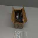 Gate Wheel 2inch Gate Caster for Wooden Gate 80lbs Capacity 360 Degree Rotation Solid Rubber Tire Spring-Loaded Gate Wheels with Screws & Screwdriver 2Pack