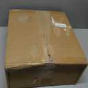 HBlife Cake Stand with Lid (16.5"), Multifunctional Cake Stand with Acrylic Dome, Rectangular Bamboo 2-in-1 Cake Plate Display Stand with Cover for Baking Gifts, Birthday Kitchen Parties, Weddings