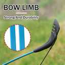 Archery Youth Bow and Arrow Kit Adjustable 13/15/18 LBS Sucker Fiberglass Arrow Bow Set Beginner Shooting Archery Set