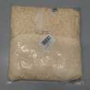 Girls Flower Vintage Lace 3/4 Sleeves Wedding Bridesmaid Tutu Dress Floor Length Party Evening Formal Dance Ball Gown (Beige)