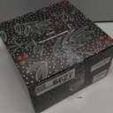 KI Store Velvet Christmas Balls Cream White 25pcs Flocked Christmas Tree Ornaments Assortment for Xmas Tree Holiday Decor