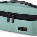 Gloppie Little Lunch Bag Small Insulated Lunch Box for Women Kids Lunchbox Mini Lunchbag Portable Cooler Bags Petty Lunch Pail Reusable Snack Container, Green