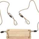 Wooden Boys and Girls Swing Chair Hanging Swing for Boy Girl Outdoor Garden Decorative Playset