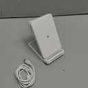 Upgraded Foldable 3 in 1 Wireless Charger for Pixel Watch 3/2 (Not for Pixel Watch 4/1), Fast Charger Stand for Pixel 10 Pro XL/9 Pro XL/9/8/7 Pro/8a/6 Pro & Buds, Charging Station with Adapter, White