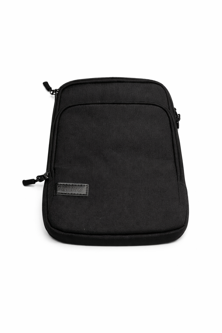 9-11 Inch 360 Protective Tablet Sleeve Bag, Fits iPad Air M3 11, 5/4th 10.9, iPad A16 10/9/8/7th 10.2, iPadPro 11 Inch, Tab S8/S9 11, Multifunctional Bag with Shoulder and Headphone Port, Black