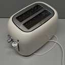 2-Slice Toaster, Wide Slots, 7 Bread Shade Settings, Stainless Steel, Bagel, Cancel, and Defrost Functions, Removable Crumb Tray, Retro Style Toaster,Beige