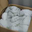 Ultra Soft King Size Mattress Topper - Viscose Made from Bamboo Pillow Top Mattress Pad for Back Pain Relief - Naturally Cooling for Hot Sleepers, Green