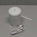 Portable Mini Humidifier, Colorful, Cool Mist, USB Powered. Perfect for Bedroom, Office & Car (300ml, White)