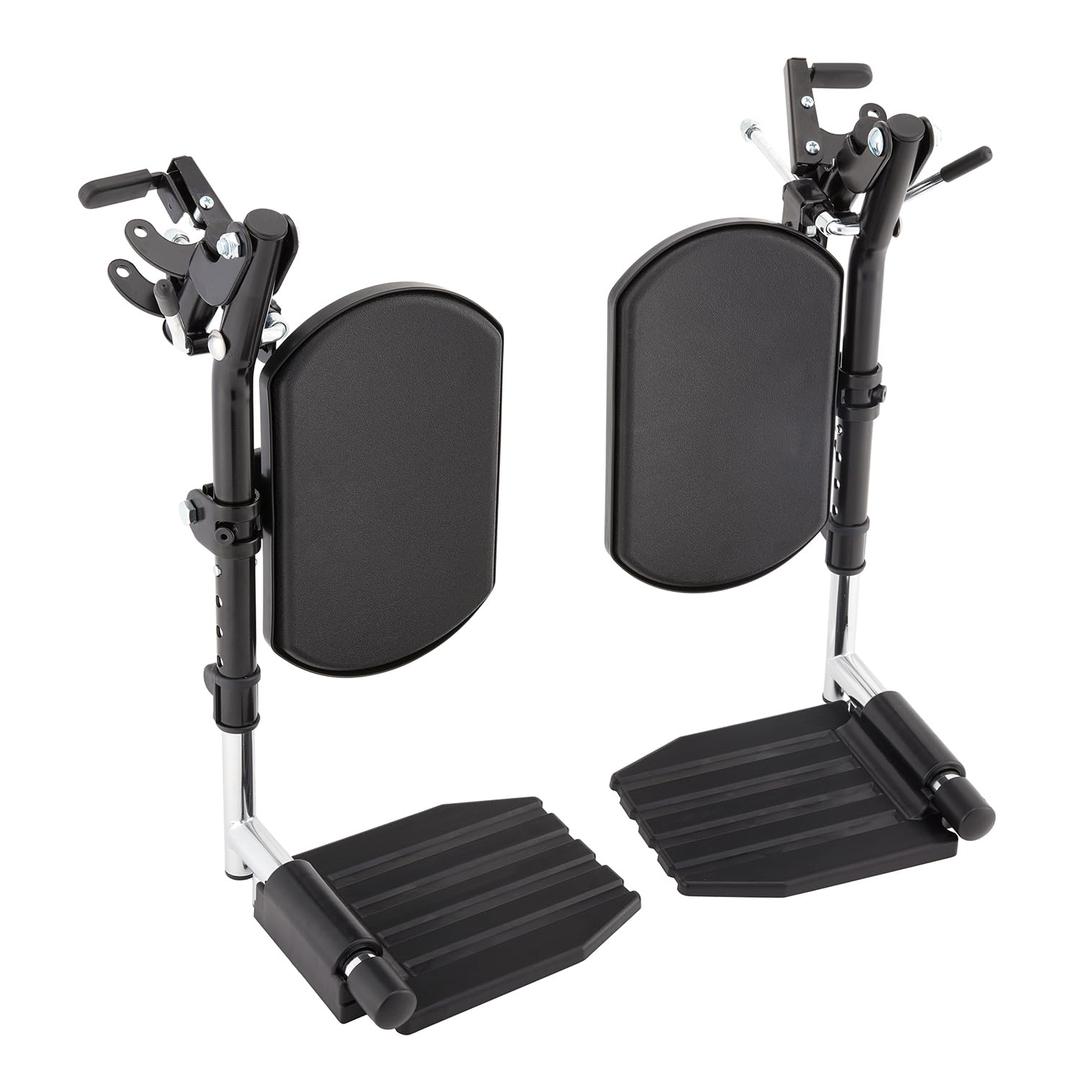 Invacare Wheelchair Elevating Legrest with Calf Support, Footrest with Swing Away Function, Adjustable Length, Tool-Free Installation, Compatible with Most US Wheelchairs