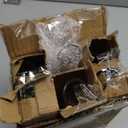 Lallisa 6 Pcs Glass Bud Vases for Centerpieces Maria Modern Clear Small Skinny Decorative Single Flower Bud Vase for Wedding Party Event Home Office Decoration(7.87 Inch,Transparent Color)