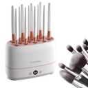 Makeup Brush And Sponges Dryer Machine, Drying 12pcs Makeup Brushes,2pcs Sponges Or Powder Puff AT The Same Time,Baked Slowly At Constant Temperature Without Hurting The Bristles,USB Charge(Type-C)