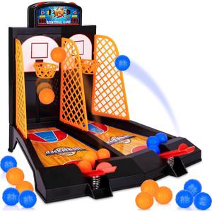 ArtCreativity Mini Basketball Games, with 20 Mini Balls, Basketball Toys, Tabletop Game for Kids and Adults, Desk Games for Office, Best Basketball Gifts Idea for Boys, Girls, and Adults