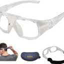 SooGree Sport Goggles Glasses Squash & Racquetball Goggles Basketball Glasses Adjustable Strap Resistant Impact