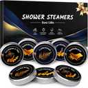Shower Steamers Aromatherapy for Men 8 Pack, Linkax Mens Stocking Stuffers for Him, Bath Bombs Self Care Relaxation Stress Relief Birthday Valentines Day Christmas Gifts for Men Dad Husband Boyfriend