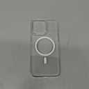 TORRAS Magnetic Slim-Fit for iPhone 15 Pro Max Case Clear 6.7", [True Never Yellow]Ultra-Thin 15 ProMax Phone Case Compatible with MagSafe, Light Anti-Scratch Matte Hard Cover OriginFit, Diamond Clear