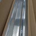 A-M Gutter Guard - Heavy Duty Lifetime Quality Aluminum Leaf & Debris Protection, 46.5x6 Inches, Pack Of 3