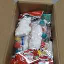 Realspring 16 Set Christmas Ceramic Painting Kit DIY Christmas Ready to Paint Ceramics Christmas Gifts Bulk Christmas Crafts Party Favors Christmas Ceramic Figures to Paint with Brush Palette Paint