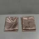 Bedsure Satin Pillowcases, Similar to Silk Pillow Cases Queen Size Set of 2, Pillow Case for Sleeping Women with Envelope Closure, Gifts for Women Men, Dusty Rose, 20x30 Inches