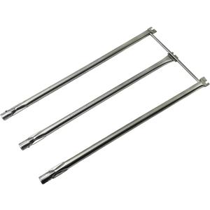 Parts DA105 7506 29" Stainless Steel Burner Tubes Set for Weber Genesis I - IV, Genesis Platinum I & II, Platinum B/C, Genesis Gold B/C (2000-2001) Gas Grill (with Side Control Panel)