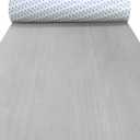 HXBYX EVA Foam Boat Flooring with 3M Self-Adhesive Backing, Non-Slip Marine Decking Sheet for Pontoon, Yacht, Motorboats, RV | Easy DIY Installation, 94.5"x35.4"-23.25sqft, Grey with Black Backing, 1