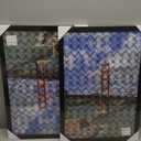 LUCKYLIFE 16x24 Frame in Black, Gallery Frame for Wall Mounting, 2 Pack