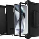 Defender Galaxy S24 Ultra Phone Case for Samsung Galaxy S24 Ultra Defender Case Includes Holster Clip Kickstand Black