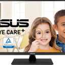 ASUS 31.5 4K HDR Eye Care Monitor (VP327Q)  UHD (3840 x 2160), 99% sRGB, HDR-10, Adaptive-Sync, Speakers, DisplayPort, HDMI, Flicker Free, Blue Light Filter, VESA Mountable,Black