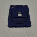 Grifobes for iPad A16 Case 11th Generation 11 inch 2025 / iPad 10th Generation Case 10.9 inch 2022, Heavy Duty Military Grade Shockproof Cover with Pencil Holder for i Pad 11/10 Gen (Navy Blue)