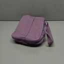 TOPDesign Travel Toiletry Bag for Women, Puffer Large Toiletry Bag, Lightweight Cosmetic Makeup Organizer with Handle for Traveling, Accessories, Essentials, Toiletries (Purple)