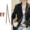Purse Straps Kit Replacement with Multi-Pocket Waterproof Handbag Organizer Insert Compatible with Mini Longchomp Tote Bag, X-Small