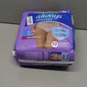 Always Discreet Adult Diapers for Women, Incontinence Underwear, Postpartum Essentials, Disposable Briefs, Max Absorbency, Bladder Leak Protection, Large, 17ct