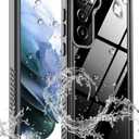 xiwxi for Samsung Galaxy S21 Plus Case Waterproof,[IPX8 Underwater Case][Full Body Shockproof & Military Dropproof] Clear Sound Quality Built-in Screen Protector for Samsung S21 Plus 6.7 inch-Black