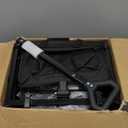 43'' Extra Long Collapsible Wagon with Extended Tailgate, 360LBS Heavy Duty Wagons Carts Foldable, Portable Folding Outdoor Utility Cart for Grocery, Shopping, Garden, Camping, Black