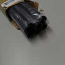 GeilSpace 6 Pack 3/4"  36" Pre-Cut Black Metal Pipe, Industrial Steel Fits Standard Three Quarters Inch Black Threaded Pipes and Fittings - Vintage DIY Industrial Shelving (3/4"  36")