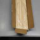 Dtmasao 100 PCS Dowel Rods Wood Sticks Wooden Dowel Rods - 3/8 x 17.5 Inch Unfinished Bamboo Sticks - for Crafts and DIYers