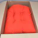 mudilun Outdoor Adirondack Chair Cushion High Weather Resistant Tufted Waterproof Lounge Cushion Anti-Slip Thickened High Back Patio Seat Pads