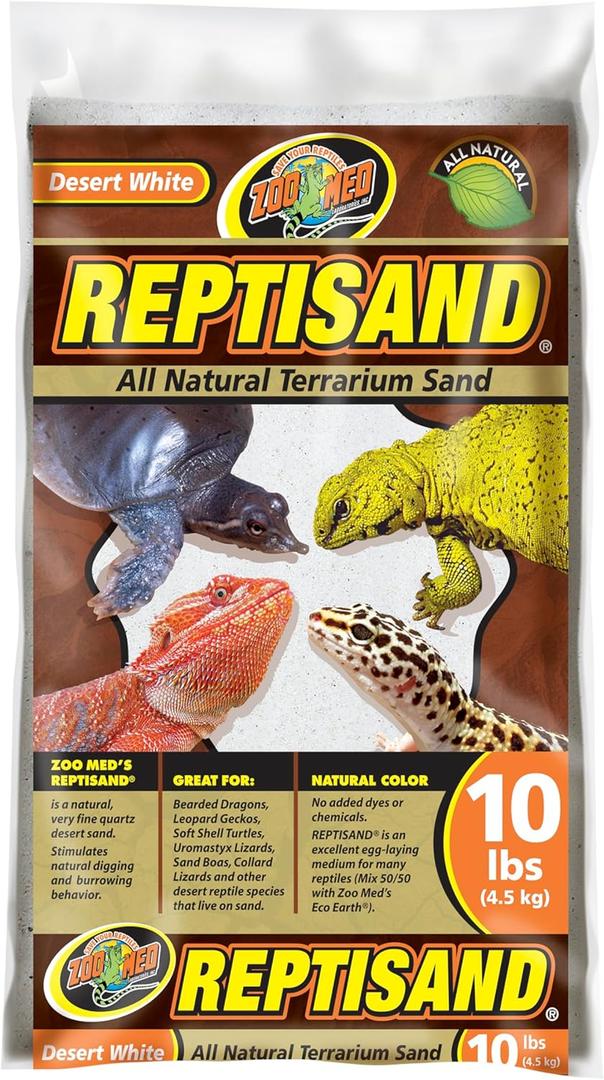 Zoo Med ReptiSand, 10 Pounds, Desert White