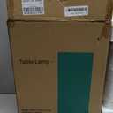 BOBOMOMO Tradition 20.5" Rustic Table Lamp Set of 2 for Living Room Farmhouse Bedside Desk Lamps Bedroom Nightstand Vintage Lamps Linen Washed Suitable for Decorating Small Areas (Antique White)