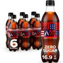4 x Coke Zero Sugar Diet Soda Soft Drink, 16.9 fl oz, 6 Pack (EXP 07/06/26)