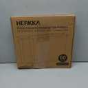 HERKKA Extra Capacity Hanging File Folders, 60 Pack Reinforced Letter Size Hanging Folders with Heavy Duty 1 Inch Expansion, Designed for Bulky Files, Medical Charts, 12 Assorted Colors