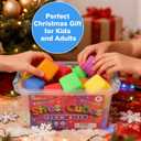 24 Pack Mini Slow Rise Stress Cube: Pull Stretch Fidget Toys for Stress Relief, Dough Squishy Toys Bulk for Kids, Classroom Prize Box Toys, Fidgets for Classroom, Hand Therapy Sensory Squishy Ball