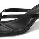 LULLASONG Women's Kitten Heels Sandals Square Open Toe Flip Flop Heels 1.8-2 Inch Heeled Sandals for Women Size 11