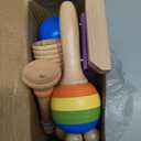 Montessori Toys for 1 2 Year Old, Wooden Musical Instruments for Toddlers 1-3, Educational Baby Drum Set with Xylophone & Maracas, First Birthday Gifts for Boys Girls, Nursery Preschool Toys