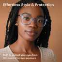 Gaoye Stylish Eyewear Frame Accessories - Blue Light Glasses for Woman - Computer Glasses for Blue Light Blocking